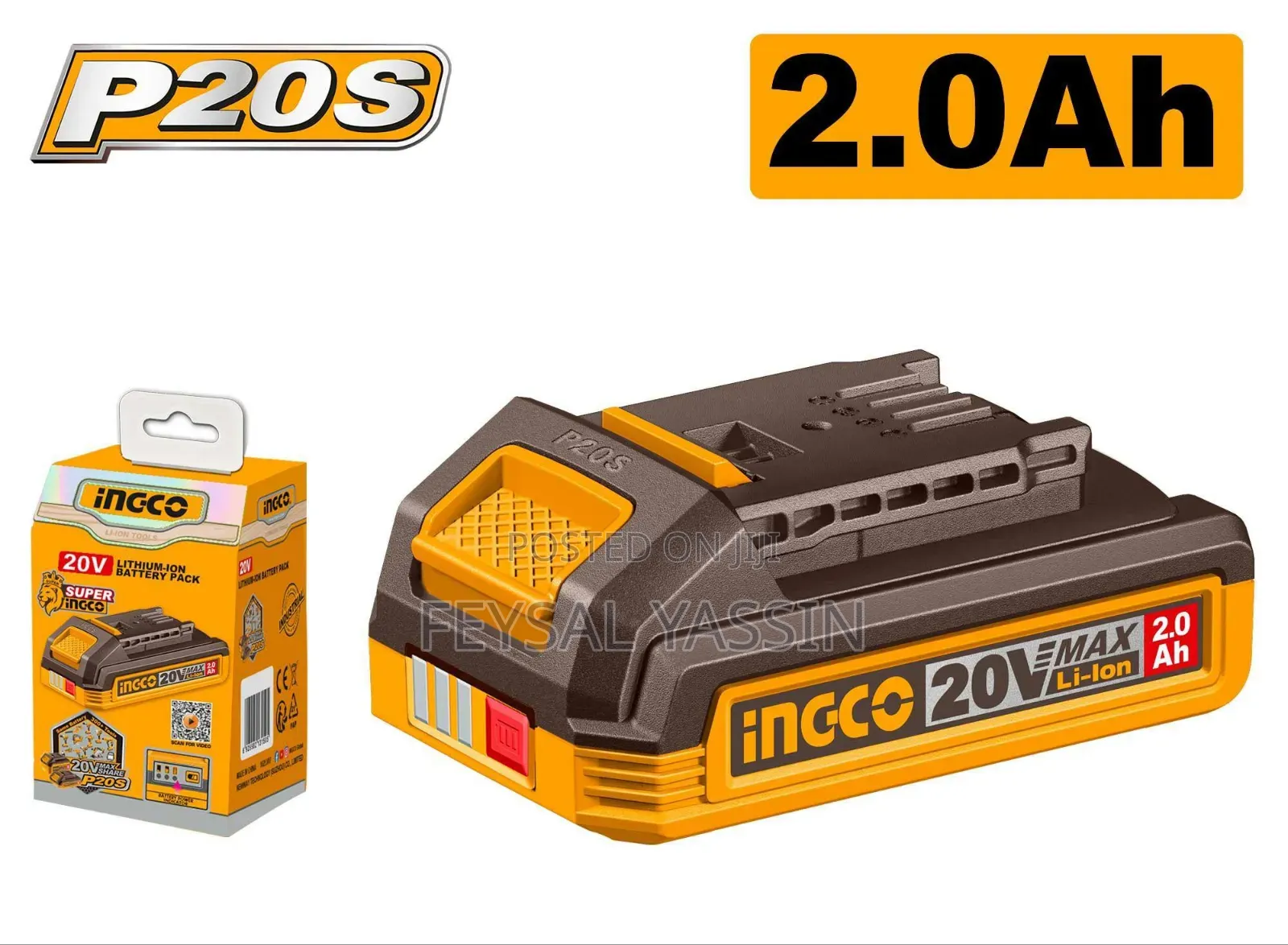 Ingco Lithium-Ion Battery Pack,