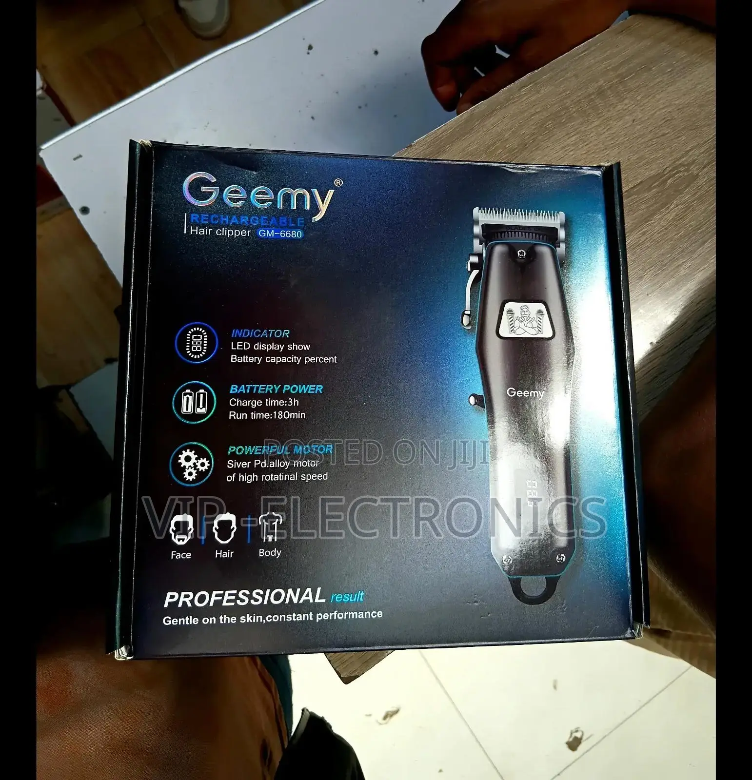 ​Geemy Professional Rechargeable Hair Clipper