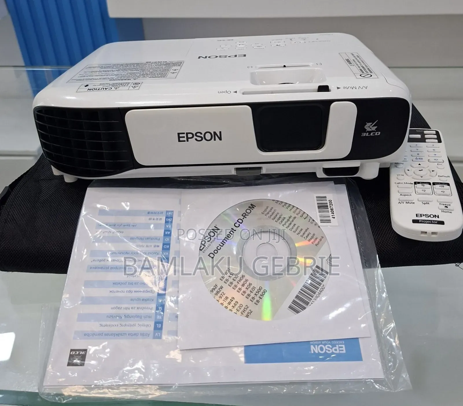 Band New With Manual Epson Projector Model Name: Eb-S41
