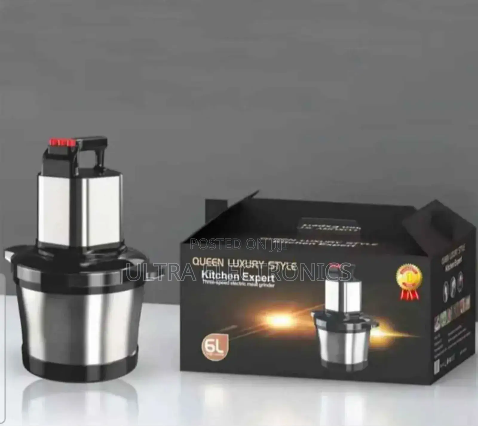 Queen Luxury Style Kitchen Expert 6l Electric Food Processor
