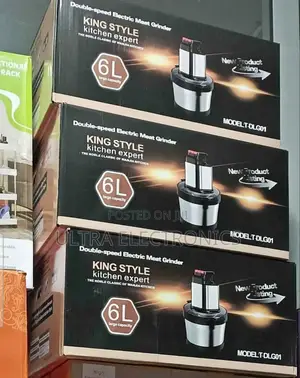 Queen Luxury Style Kitchen Expert 6l Electric Food Processor