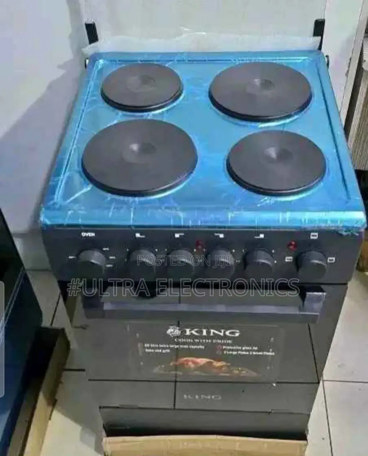 King Cook With Pride Freestanding Electric Oven and Stove Combo.