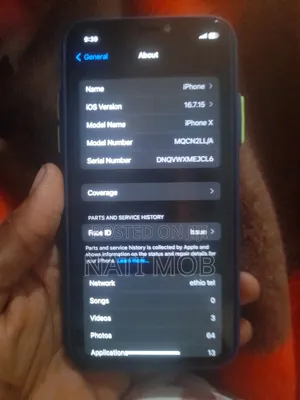 Apple iPhone X 256 GB Black