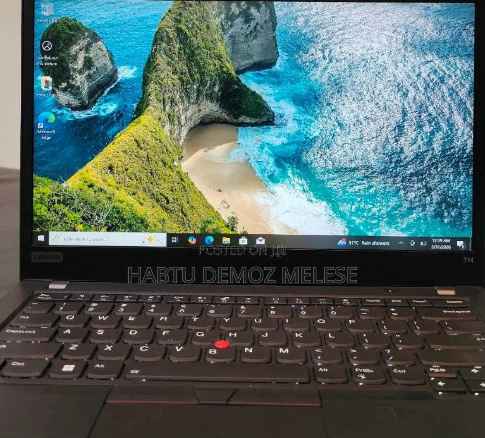 New Laptop Lenovo ThinkPad T14 16GB AMD Ryzen 7 SSD 512GB