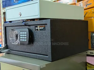Solex Electrical Digital Safe Box Laptop Size High Quality ካዝና