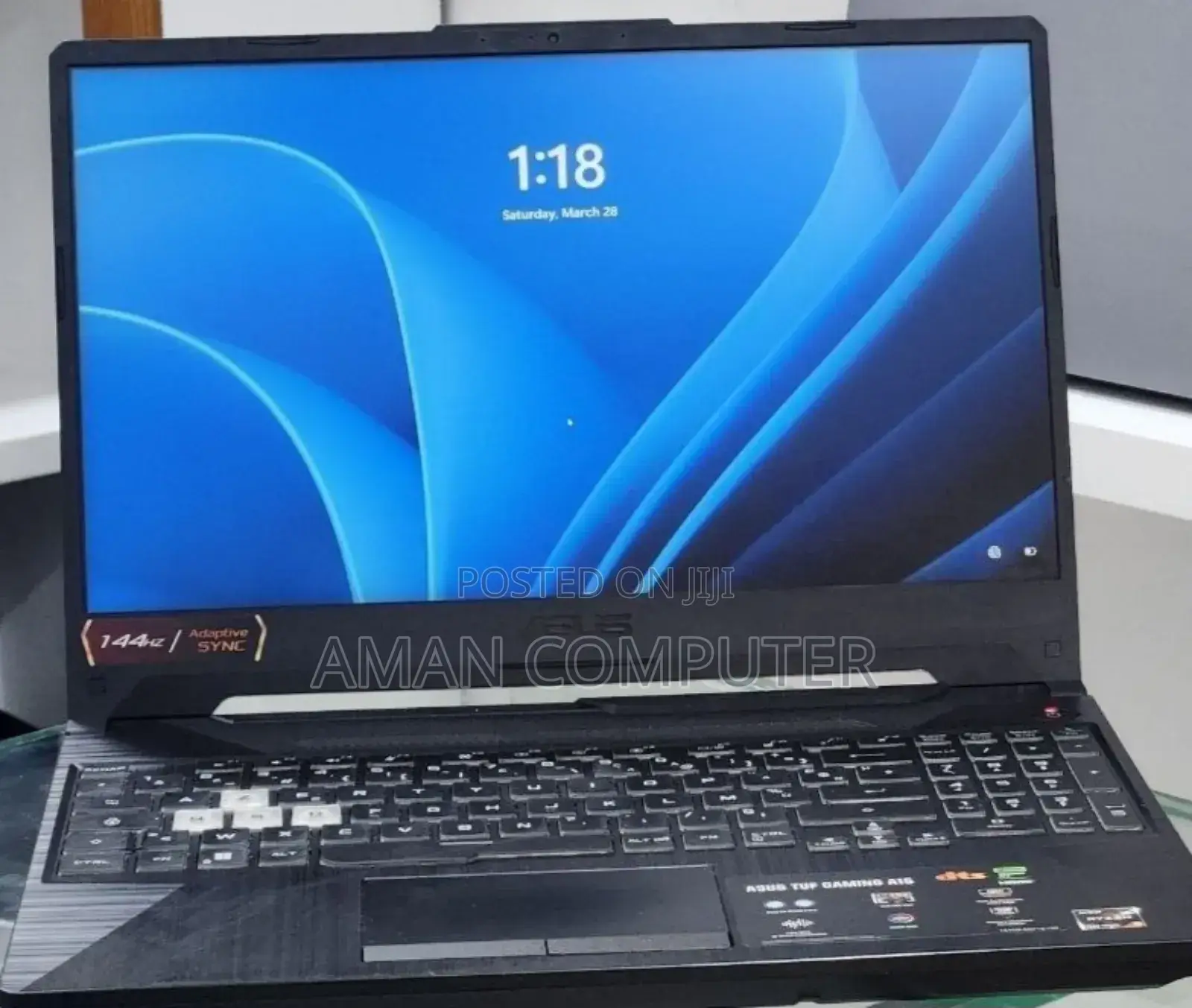 New Laptop Asus TUF Gaming A15 16GB AMD Ryzen 5 SSD 512GB