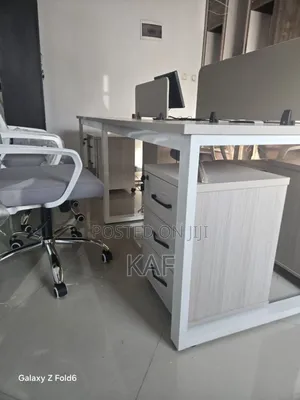 Workstation 4person Metal Leg