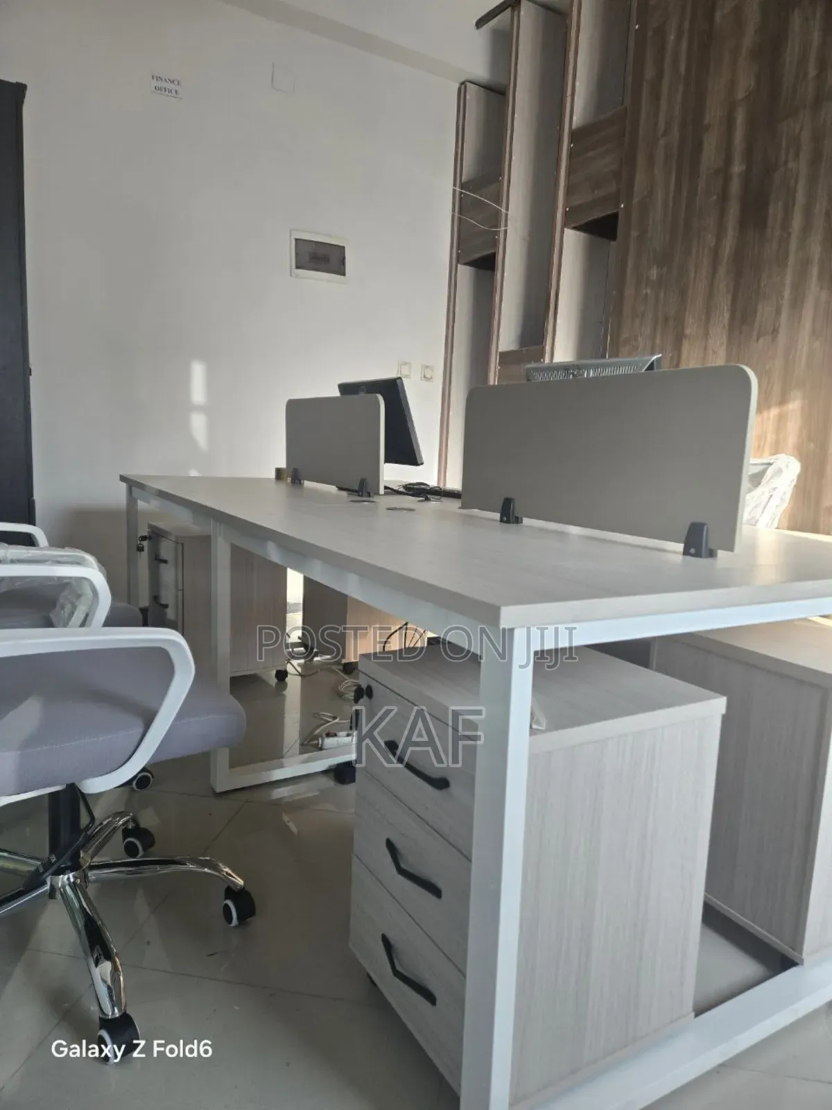 Workstation 4person Metal Leg