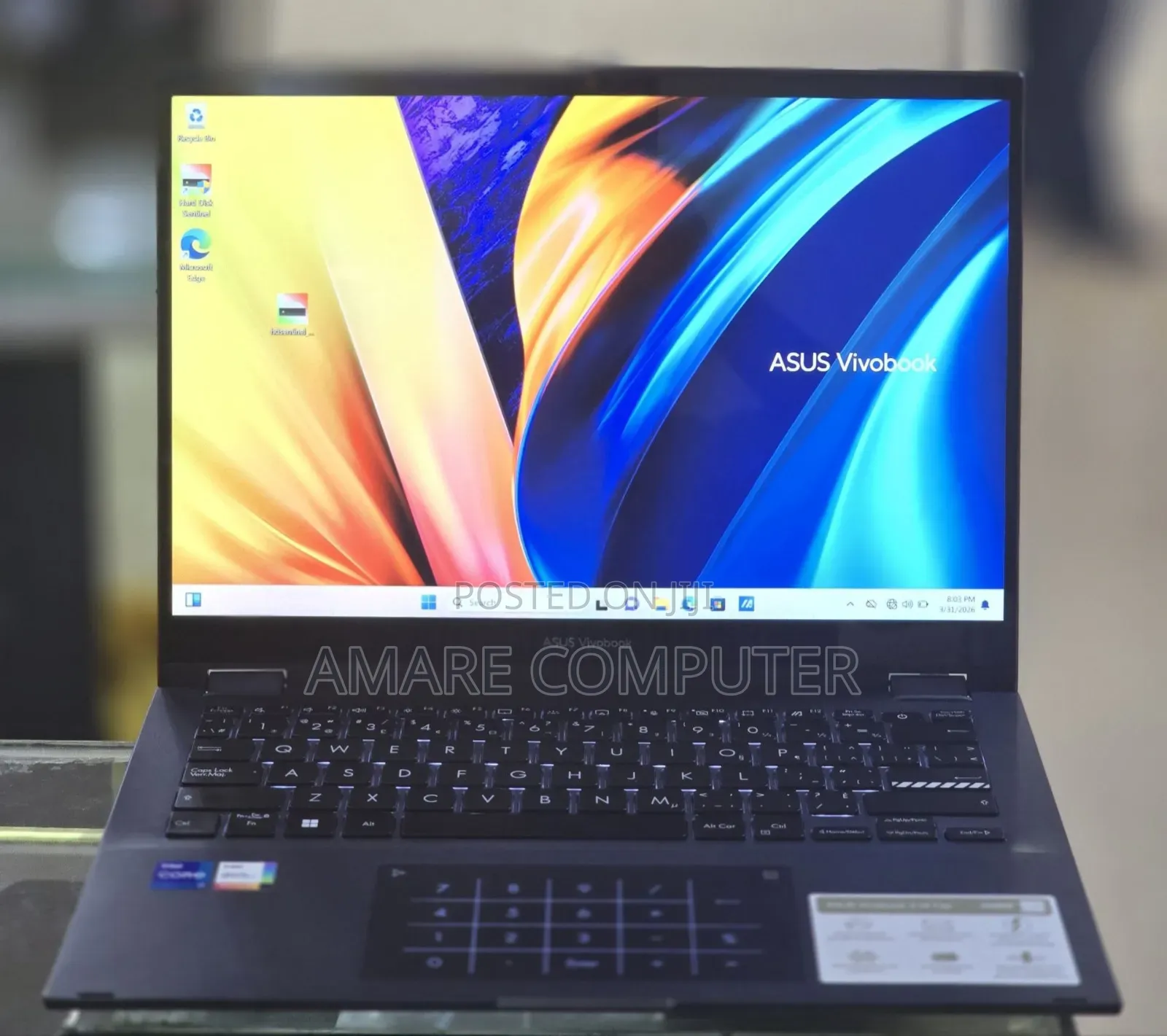 New Laptop Asus VivoBook Flip 14 TP401CA 16GB Intel Core i7 SSD 512GB