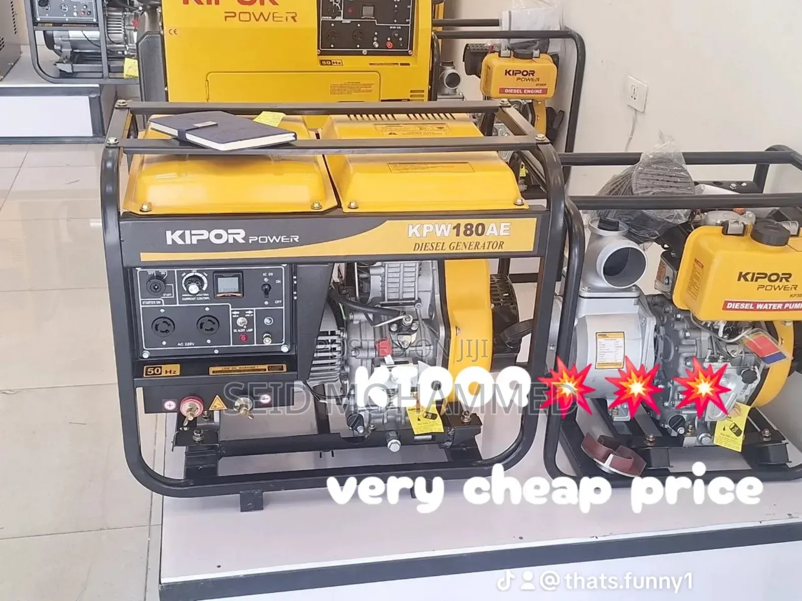 Kipor Diesel Generator 5kw