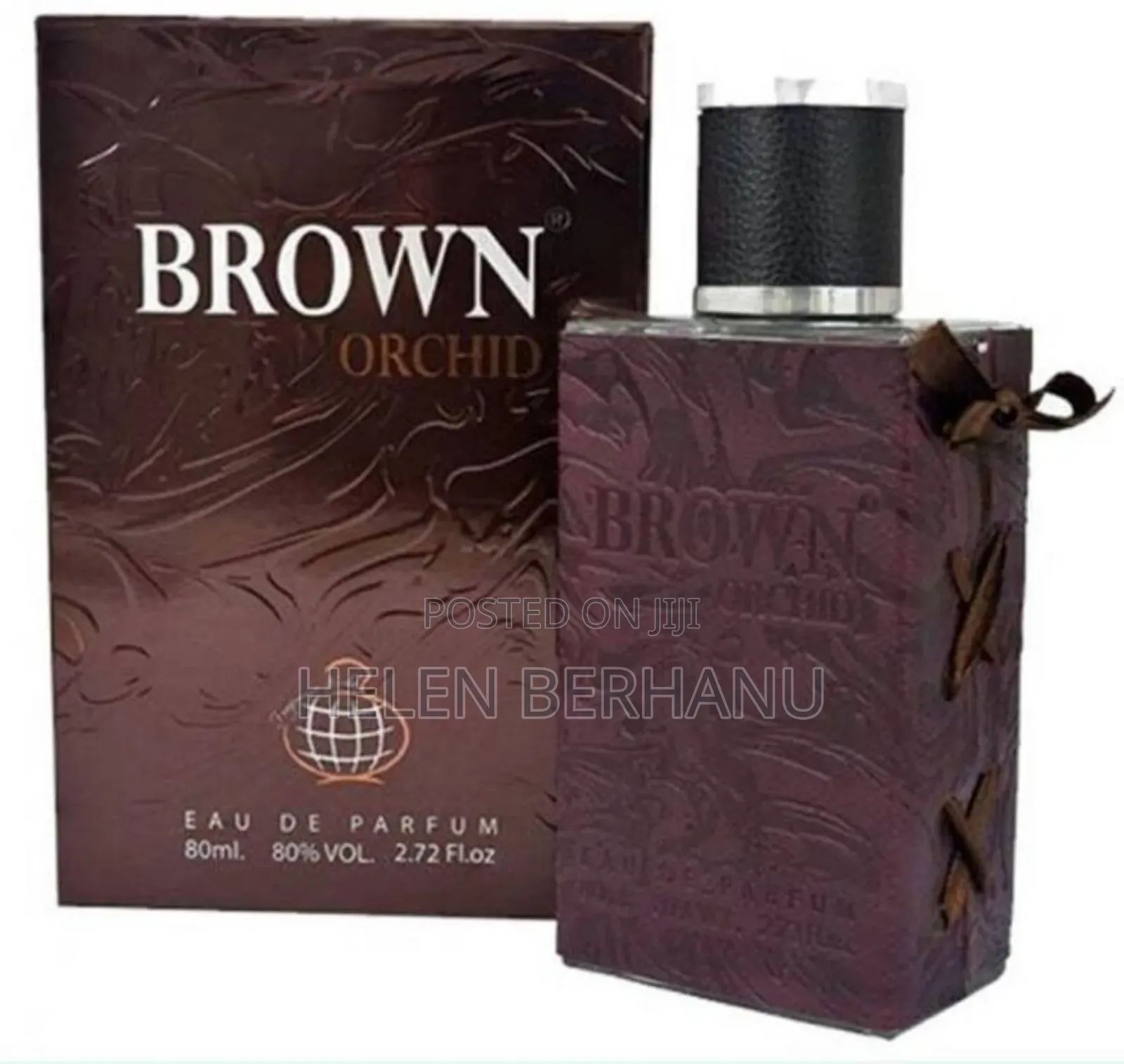 Brown Orchid Eau De Parfum – Luxurious Unisex Fragrance (80ml)