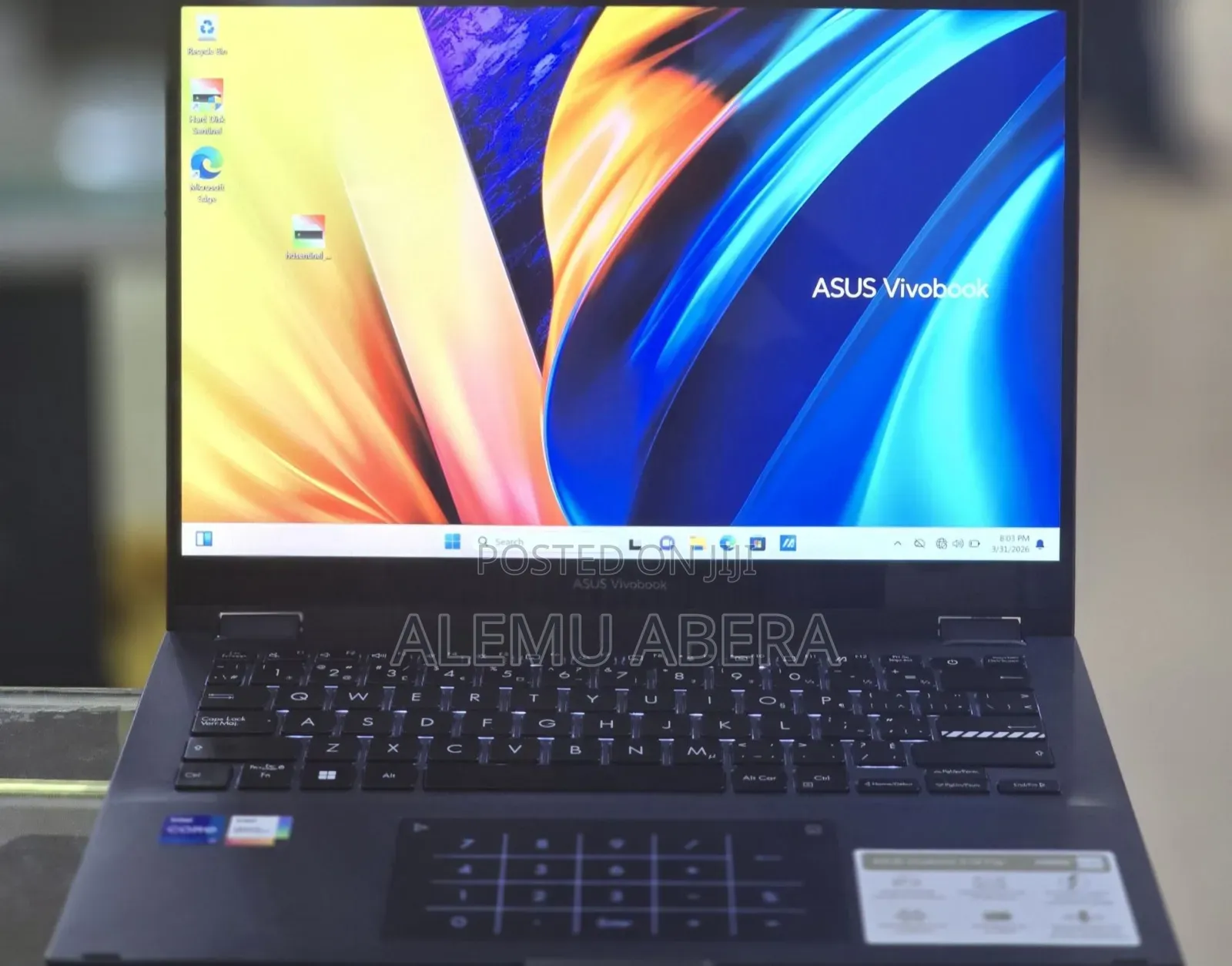 New Laptop Asus VivoBook Flip 14 TP401NA 16GB Intel Core i7 SSD 512GB