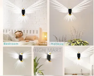 Well Mounted Led Eagle Wall Light
