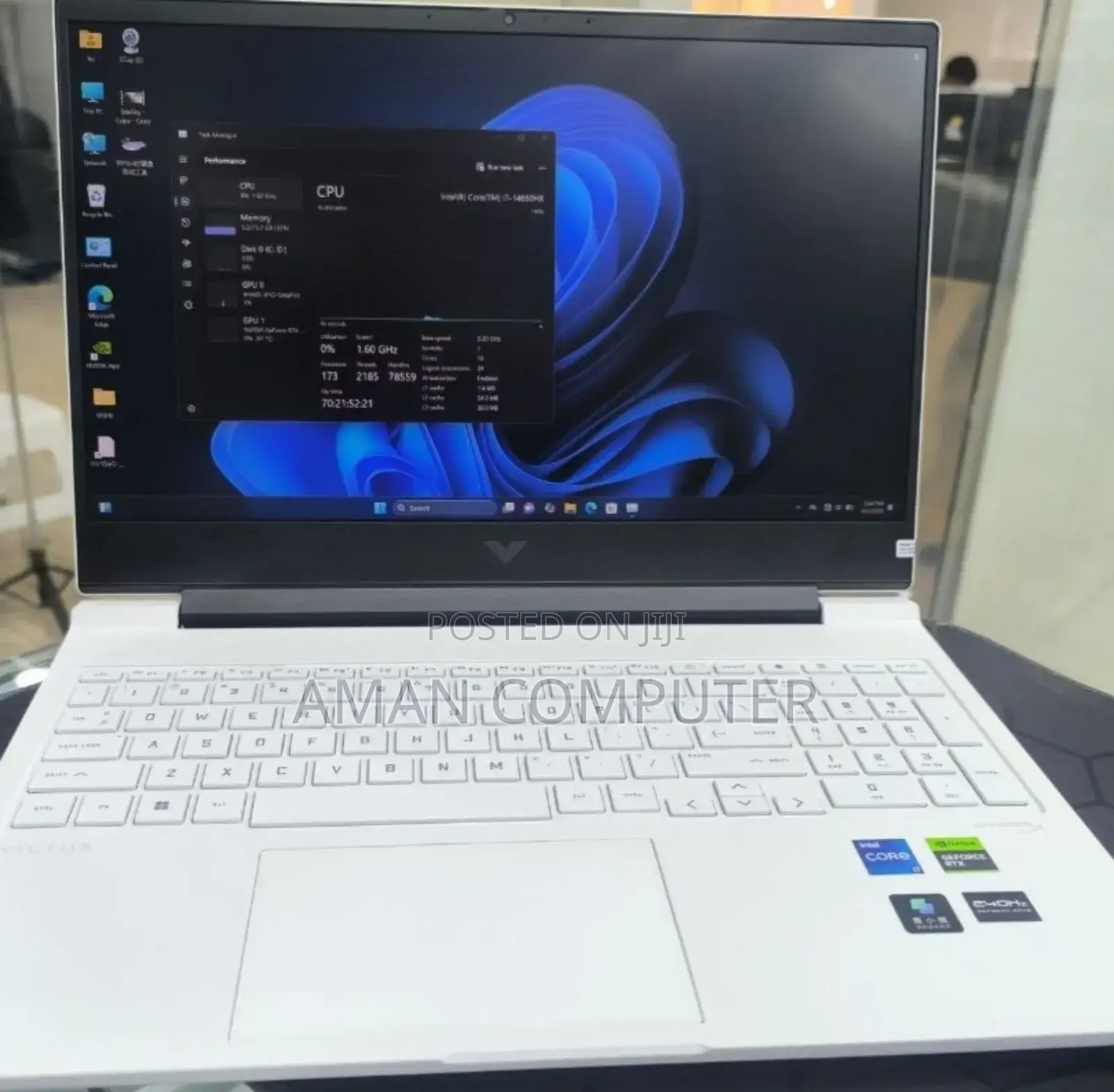 New Laptop HP Victus 16 16GB Intel Core i7 SSD 1T