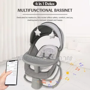 4 in 1 Mastela Deluxe Swing and Fedding-የልጆች መመገቢያ እና ማስተኛ