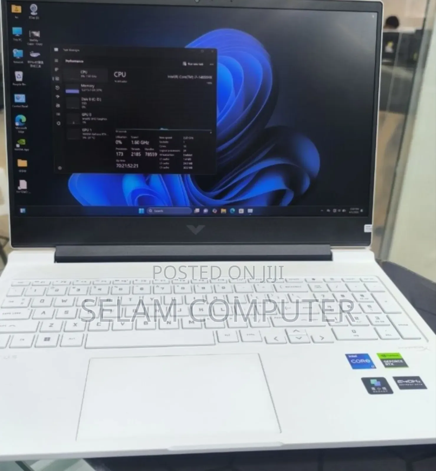 New Laptop HP Victus 16 16GB Intel Core i7 SSD 1T