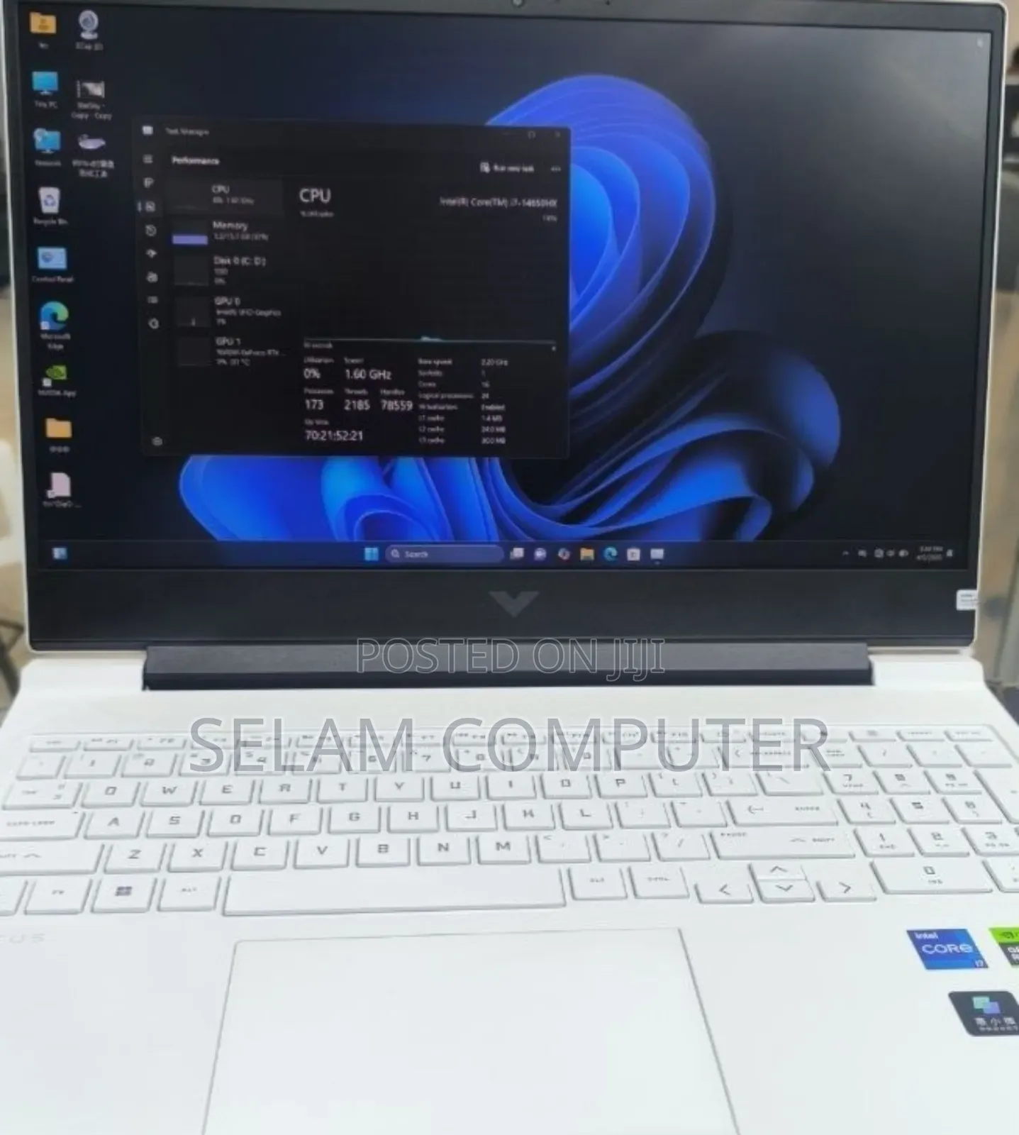 New Laptop HP Victus 16 16GB Intel Core i7 SSD 1T