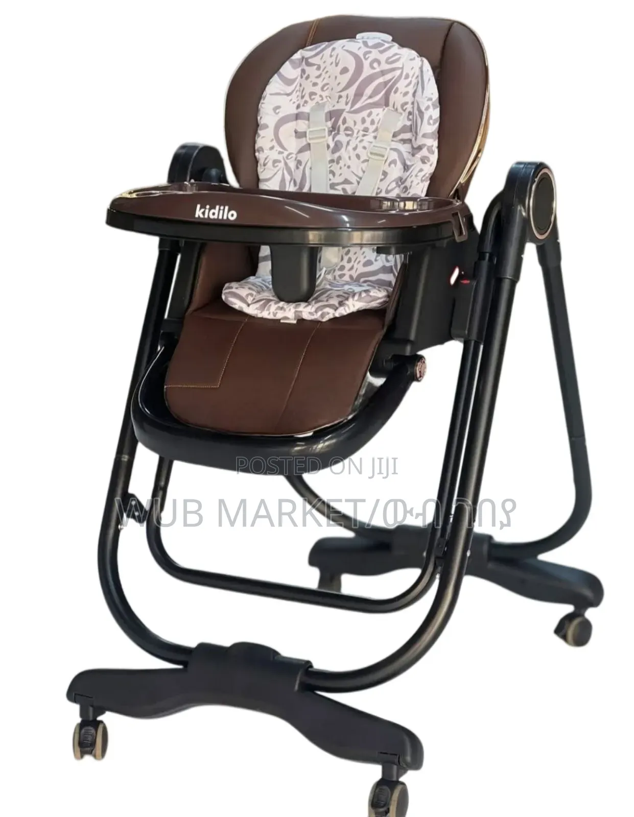 Kidilo Premium Baby High Chair-የልጆች መመገቢያ ወንበር