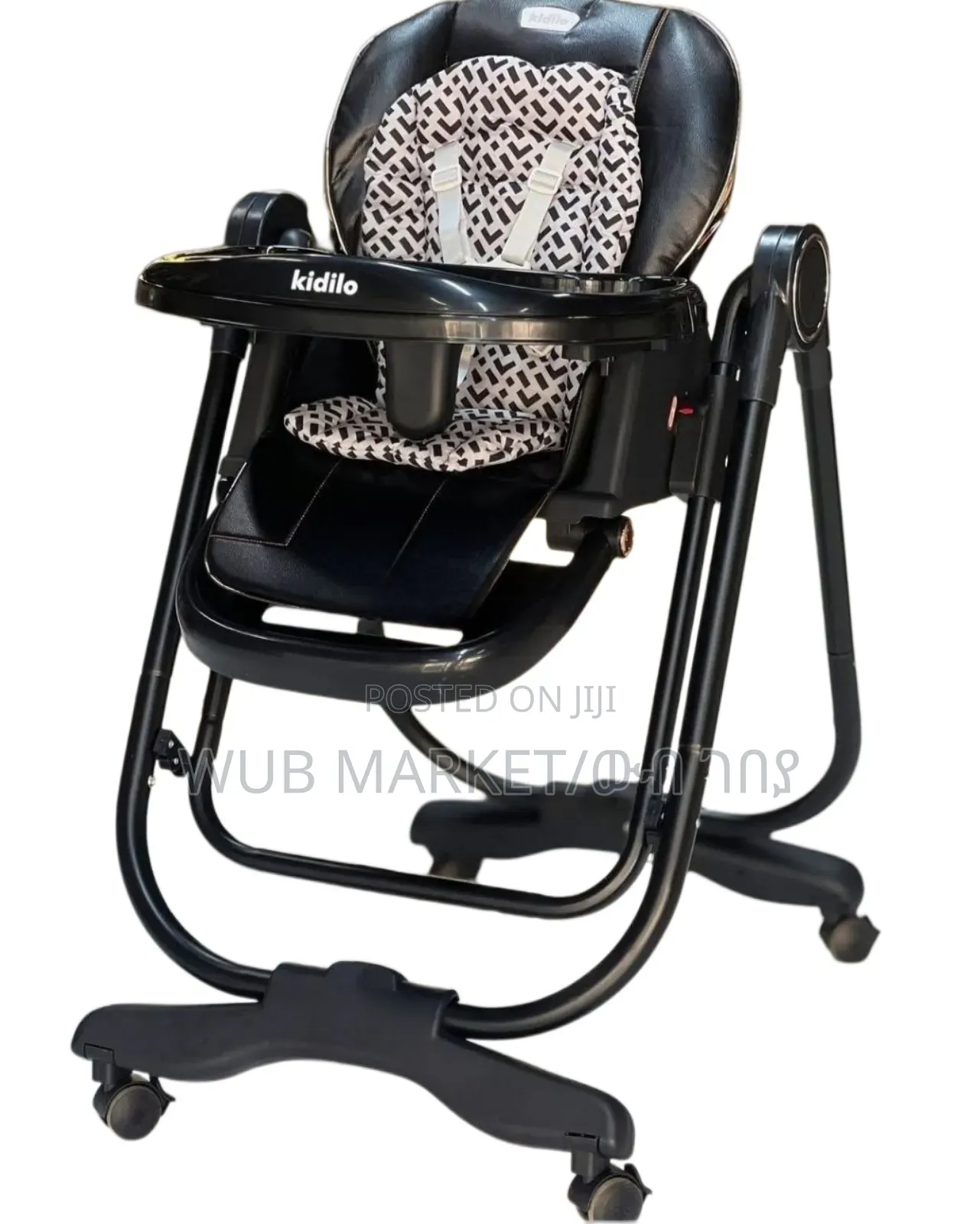 Kidilo Premium Baby High Chair-የልጆች መመገቢያ ወንበር