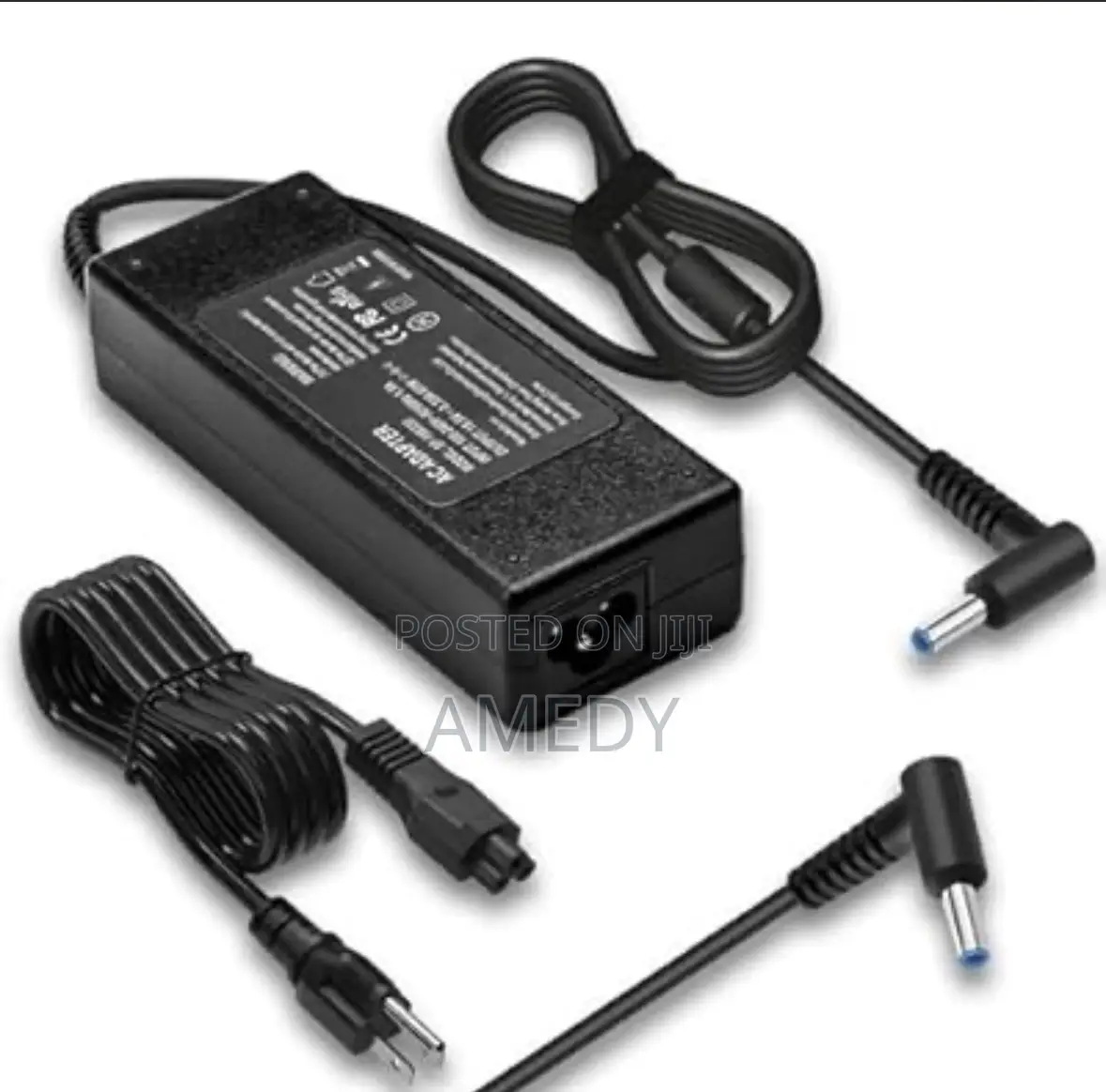 ):Original Hp Laptop Charger 65w Blue Pin - Genuine Ac Adapter