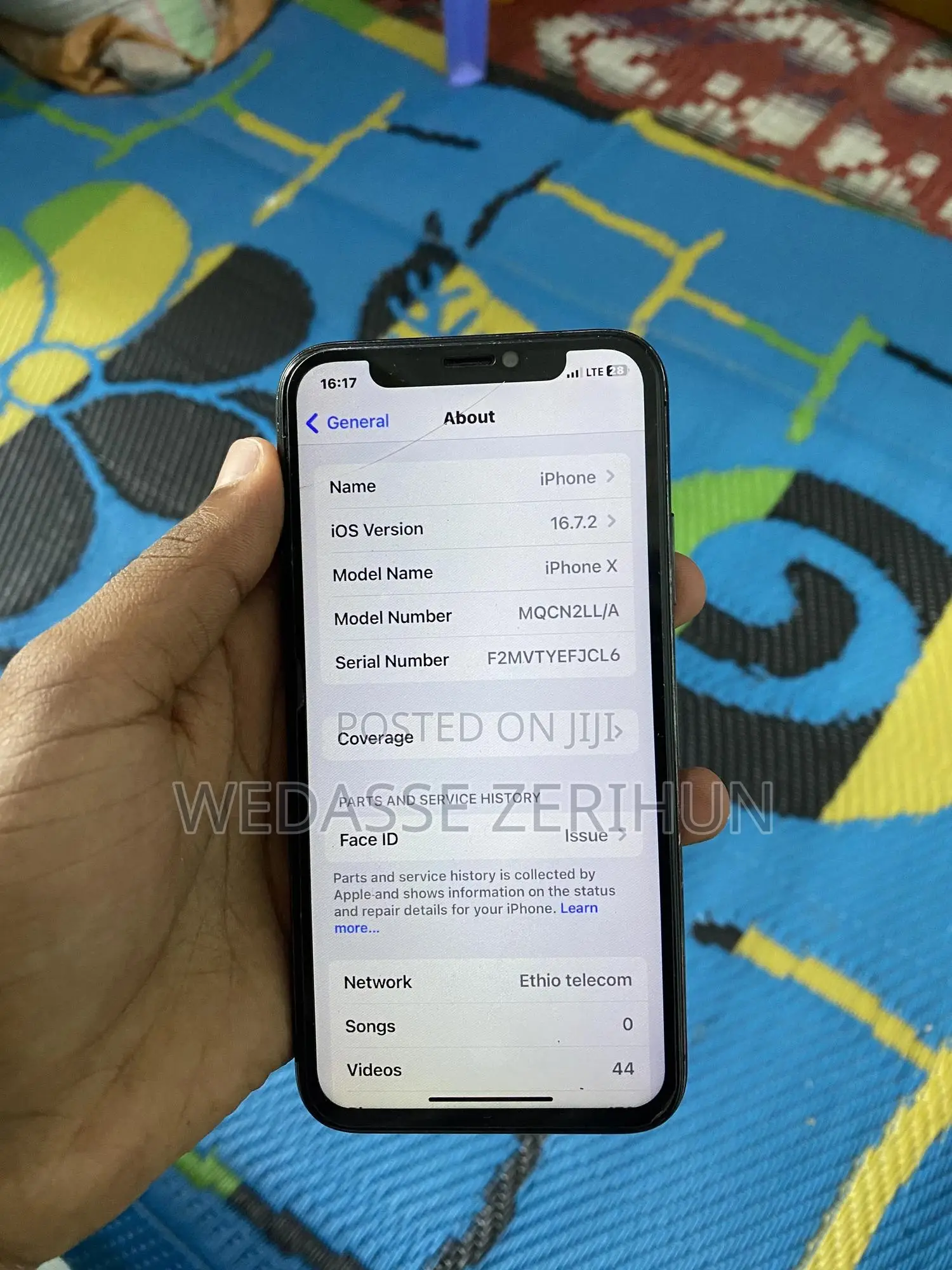 Apple iPhone X 256 GB Black