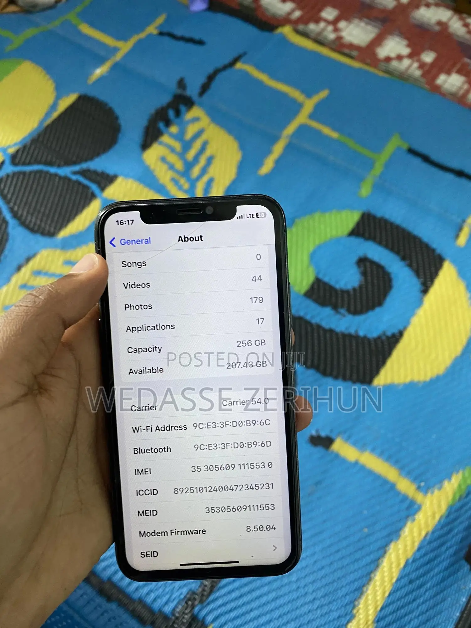 Apple iPhone X 256 GB Black