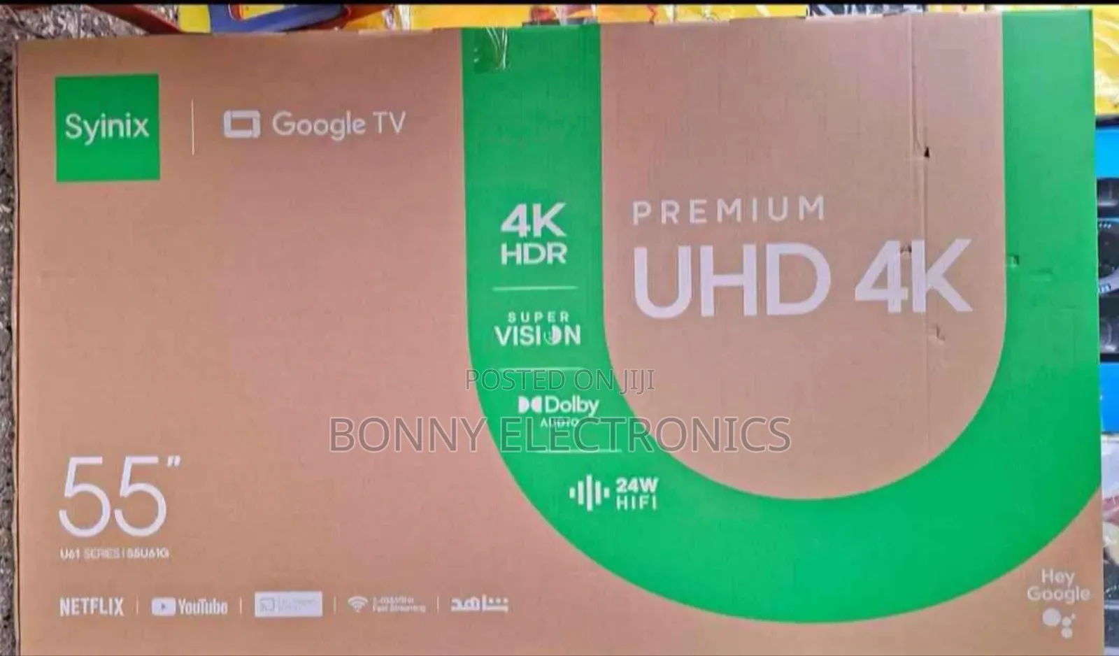Syinix Qled Smart Tv 55 Inch