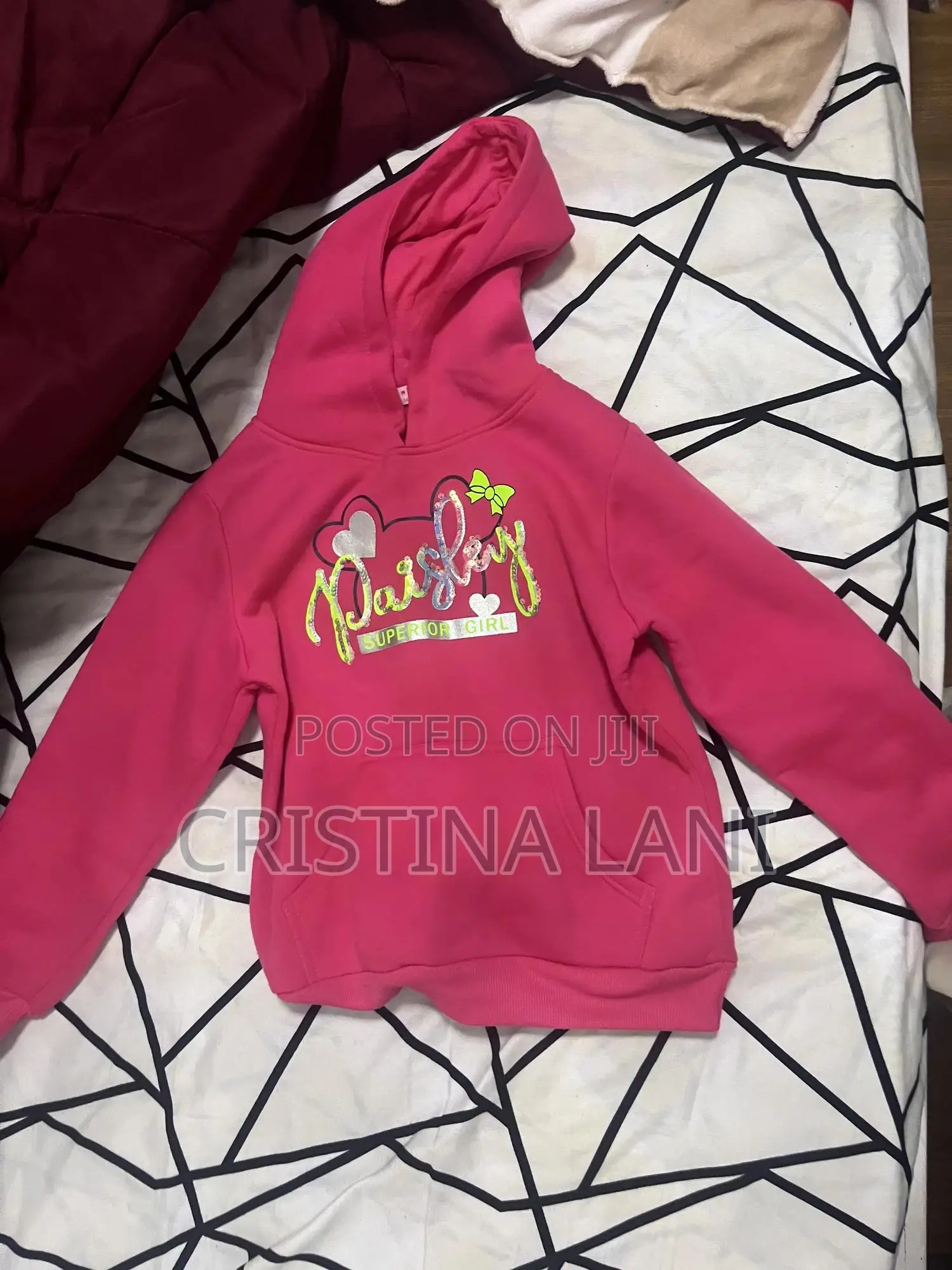 Pink Hoodie