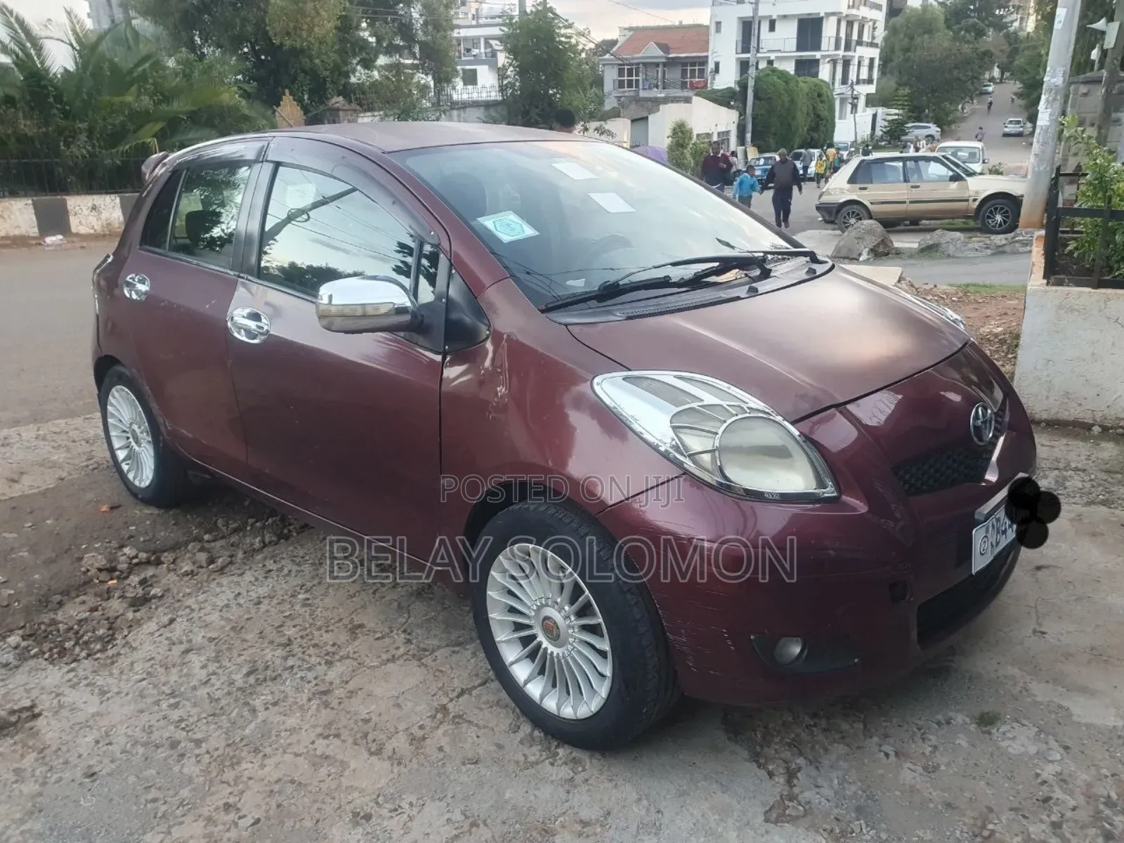 Toyota Yaris 2010 Red