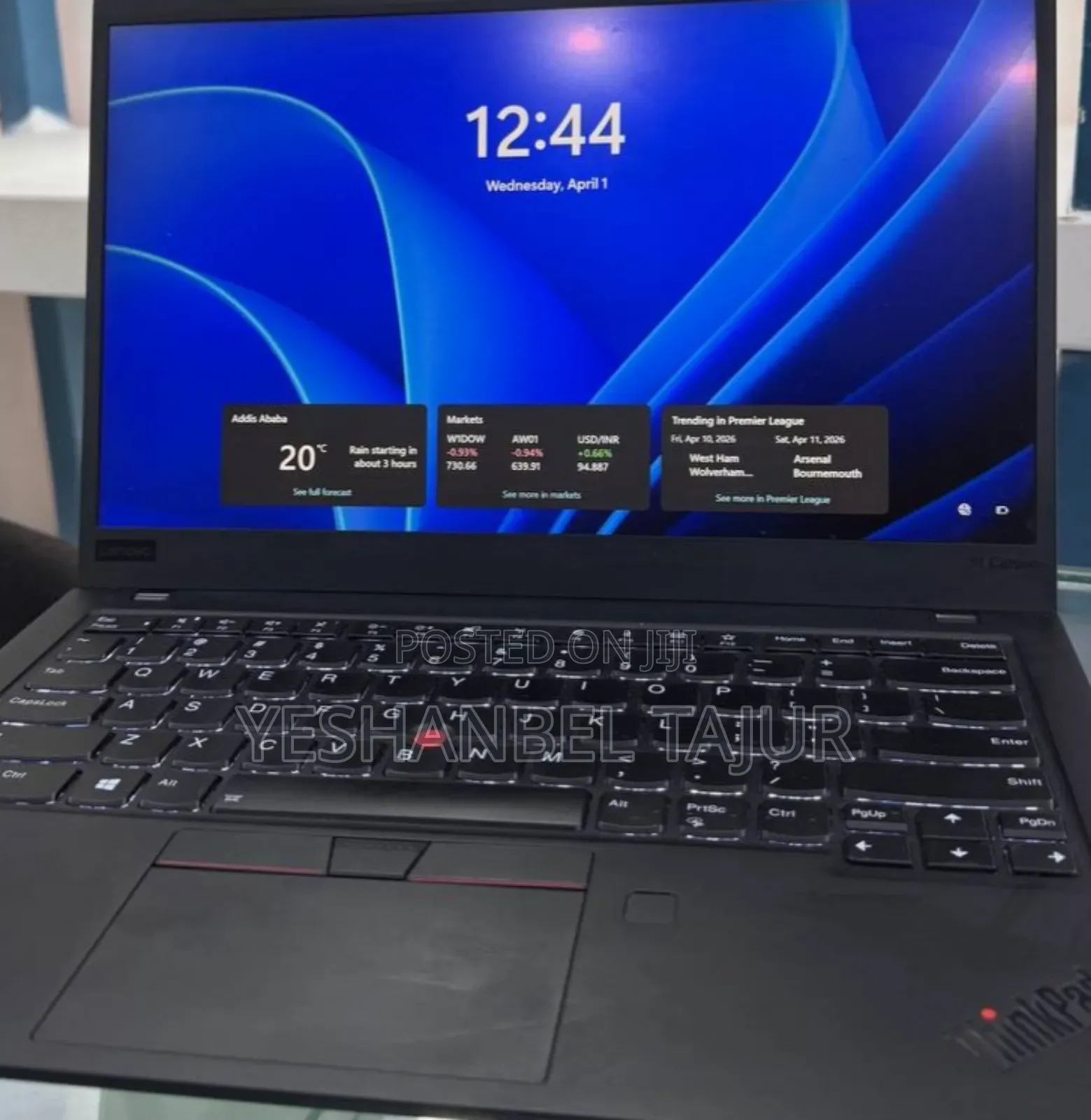 New Laptop Lenovo ThinkPad X1 Carbon 16GB Intel Core i7 SSD 512GB