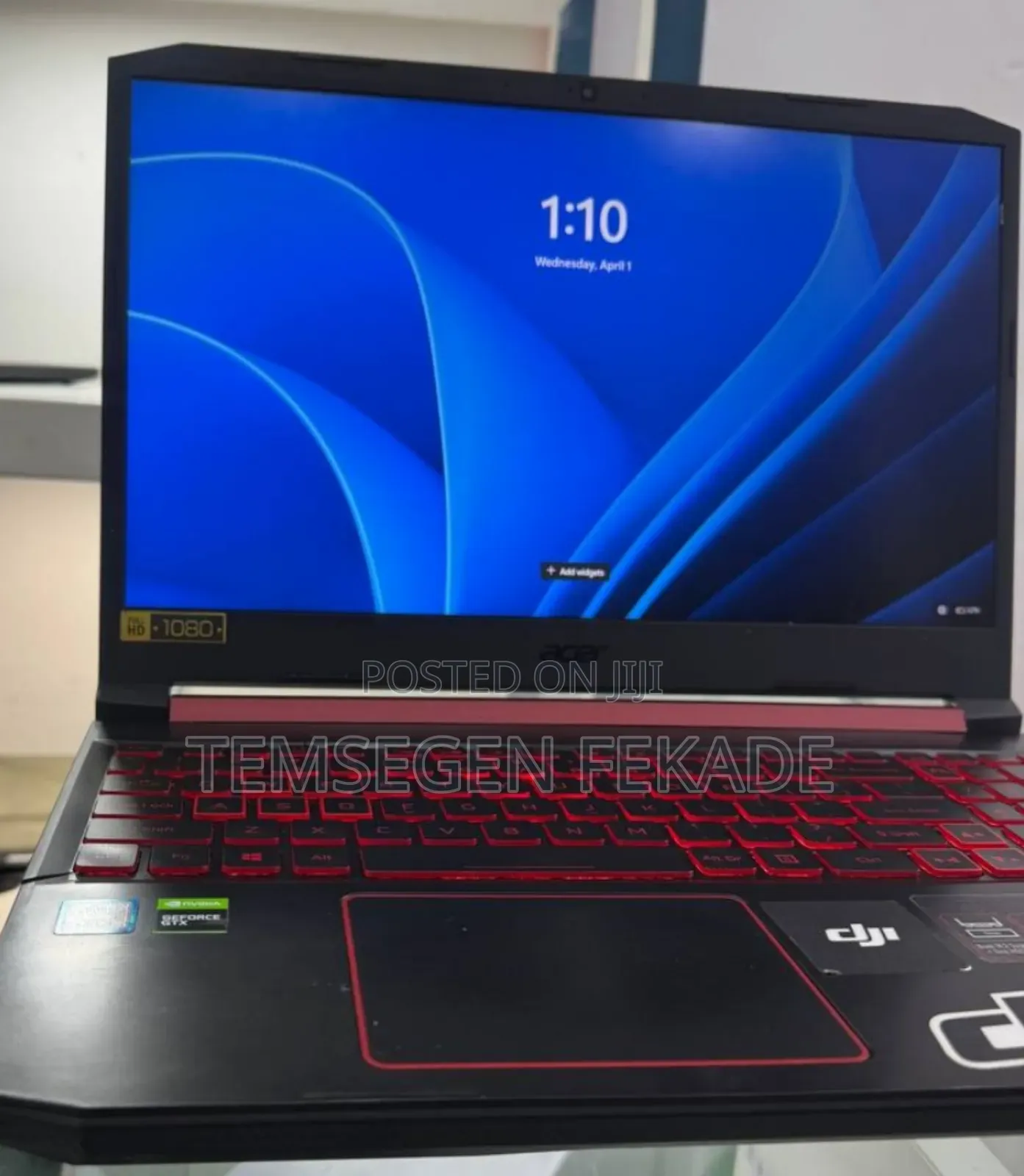 New Laptop Acer Nitro 5 8GB Intel Core i5 SSD 256GB