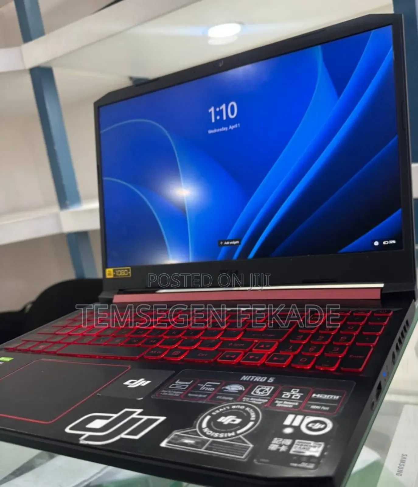 New Laptop Acer Nitro 5 8GB Intel Core i5 SSD 256GB