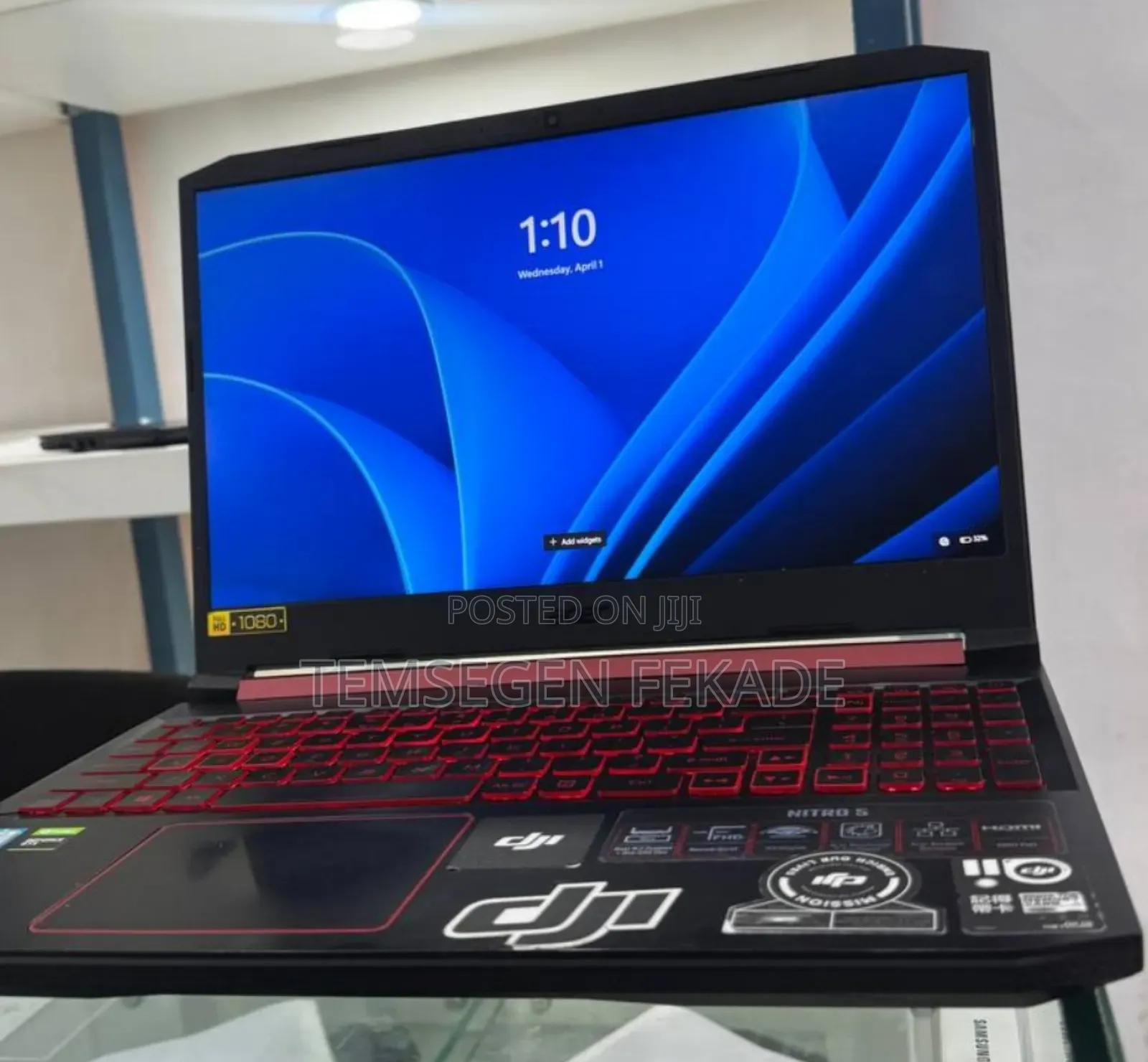 New Laptop Acer Nitro 5 8GB Intel Core i5 SSD 256GB