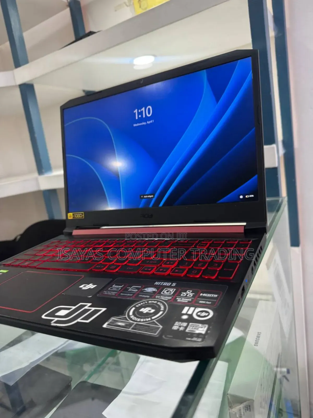 Laptop Acer Nitro 5 8GB Intel Core i5 SSD 256GB