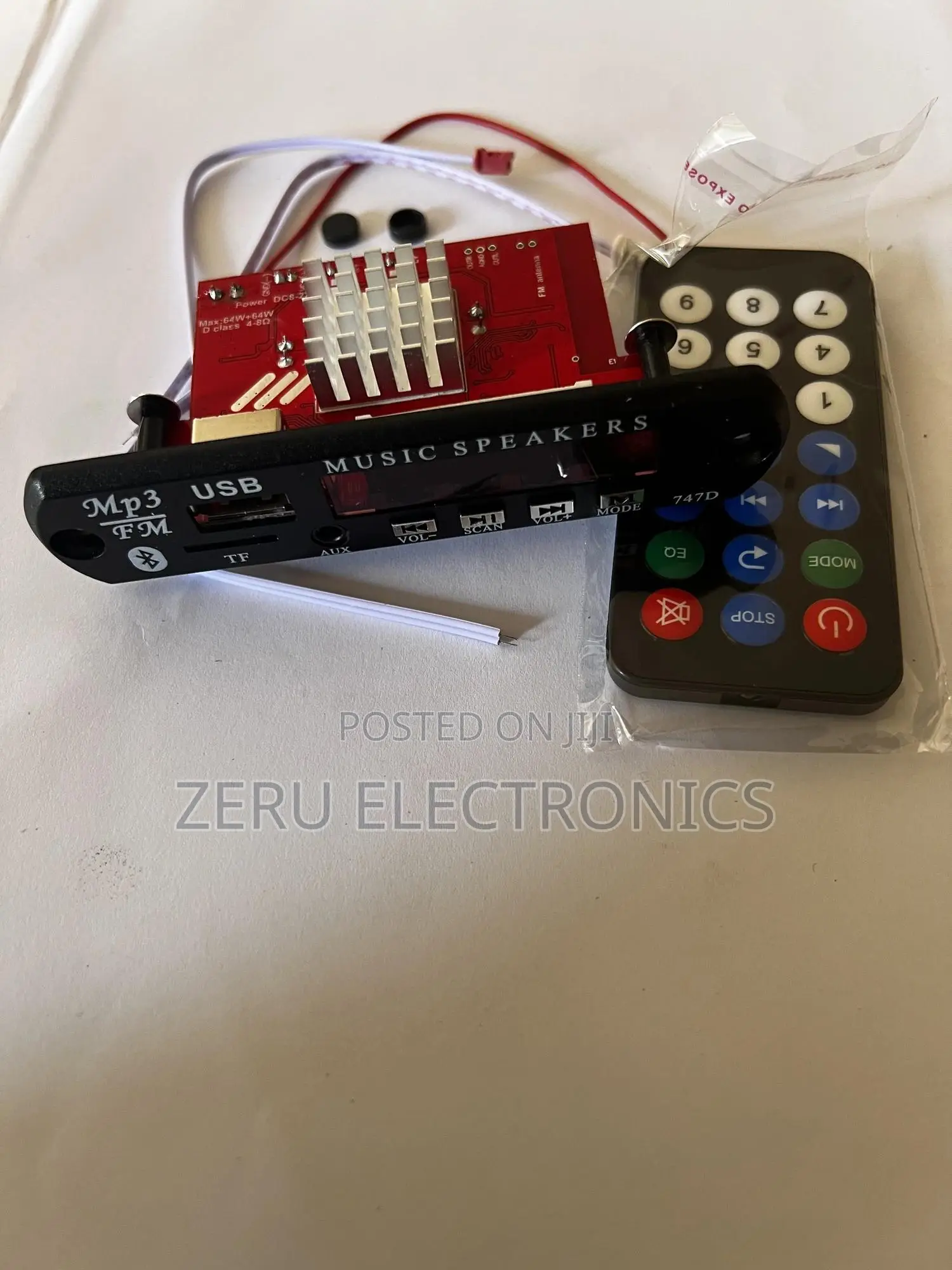 Bluetooth Mp3 Decoder Board Plus Remote