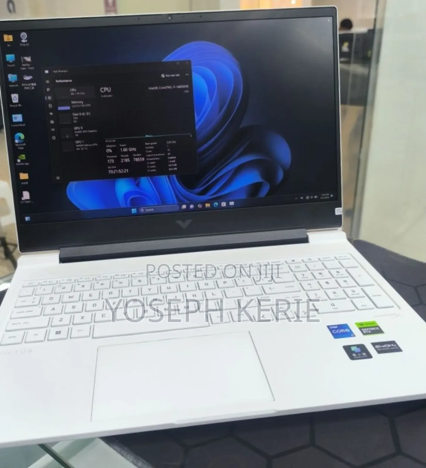 New Laptop HP Victus 16 16GB Intel Core i7 SSD 1T