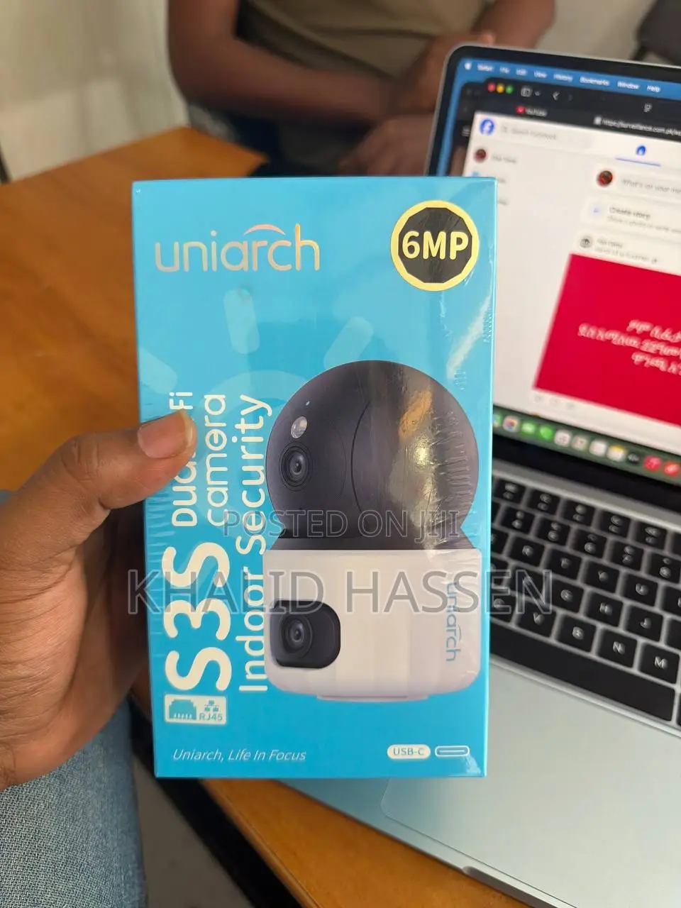 Uniarch S3s 3+ 3mp Wifi Dual Lens Indoor