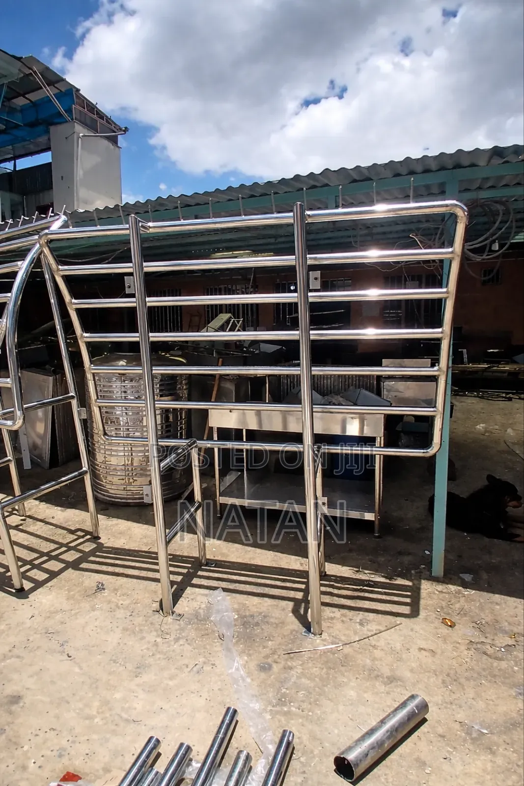 Stainless Steel ስጋ መስቀያ
