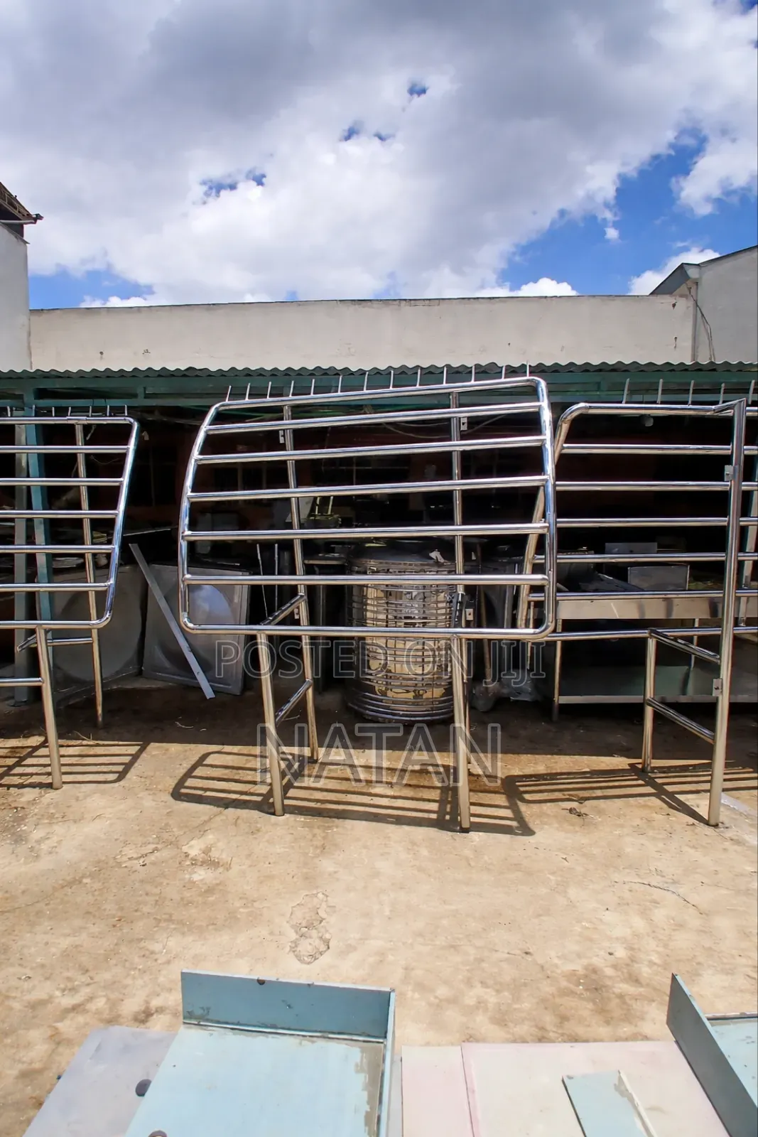 Stainless Steel ስጋ መስቀያ
