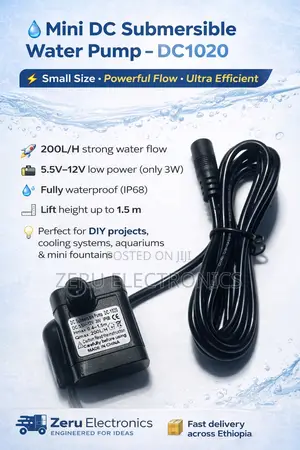 Mini Dc Submersible Water Pump Dc1020