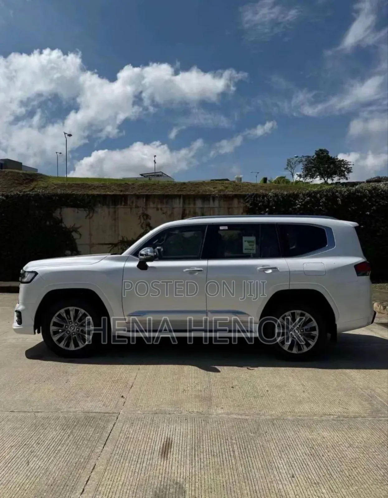 New Toyota Land Cruiser 2024 White