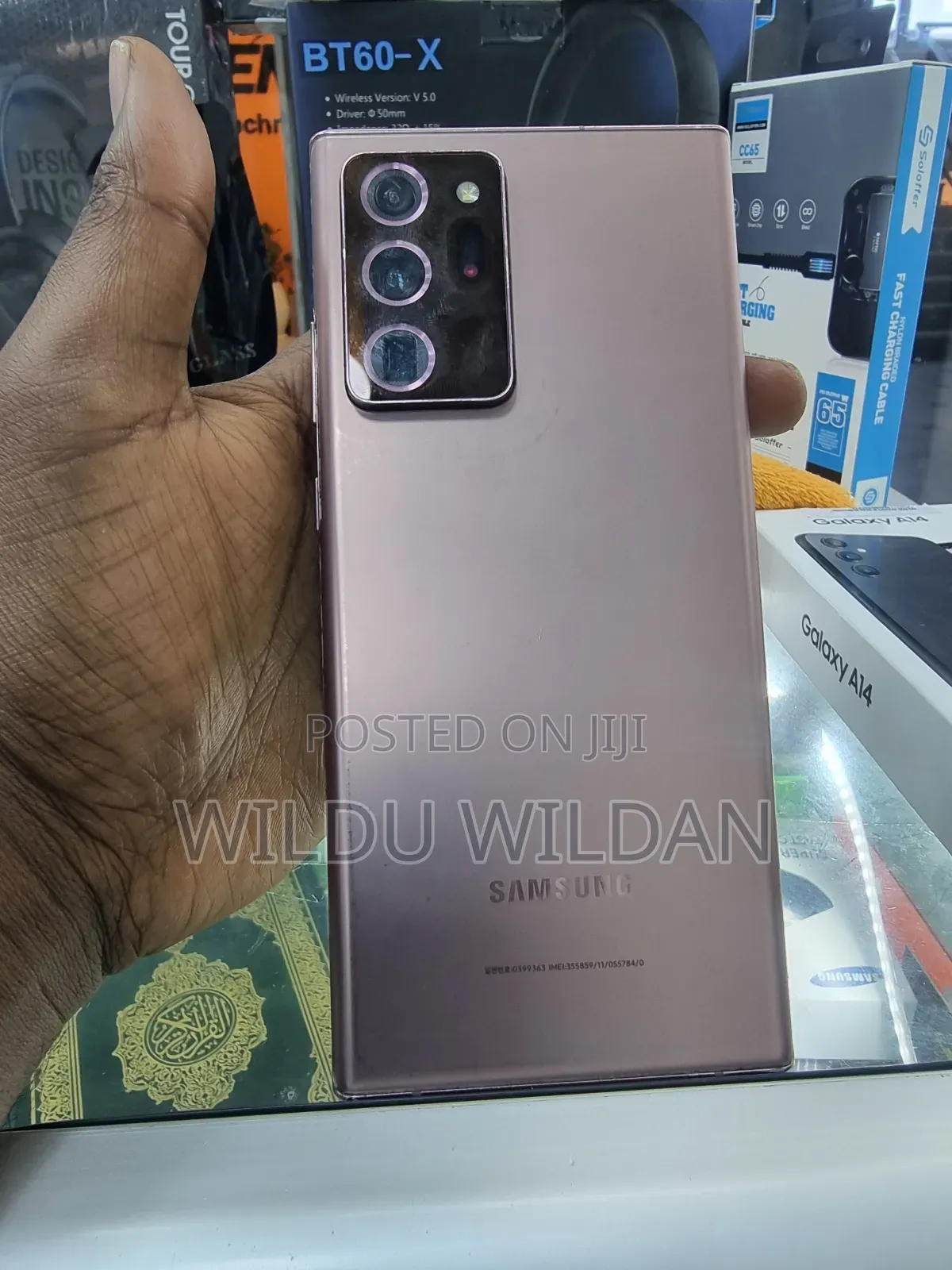 Samsung Galaxy Note 20 Ultra 5G 256 GB Rose Gold