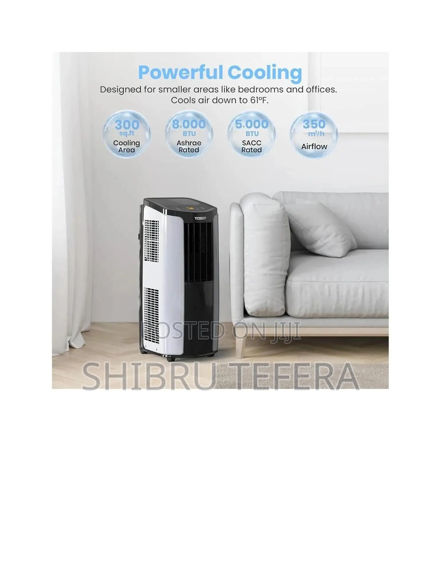 Tosot All-in-one Portable Ac With Fan And Dehumidifier