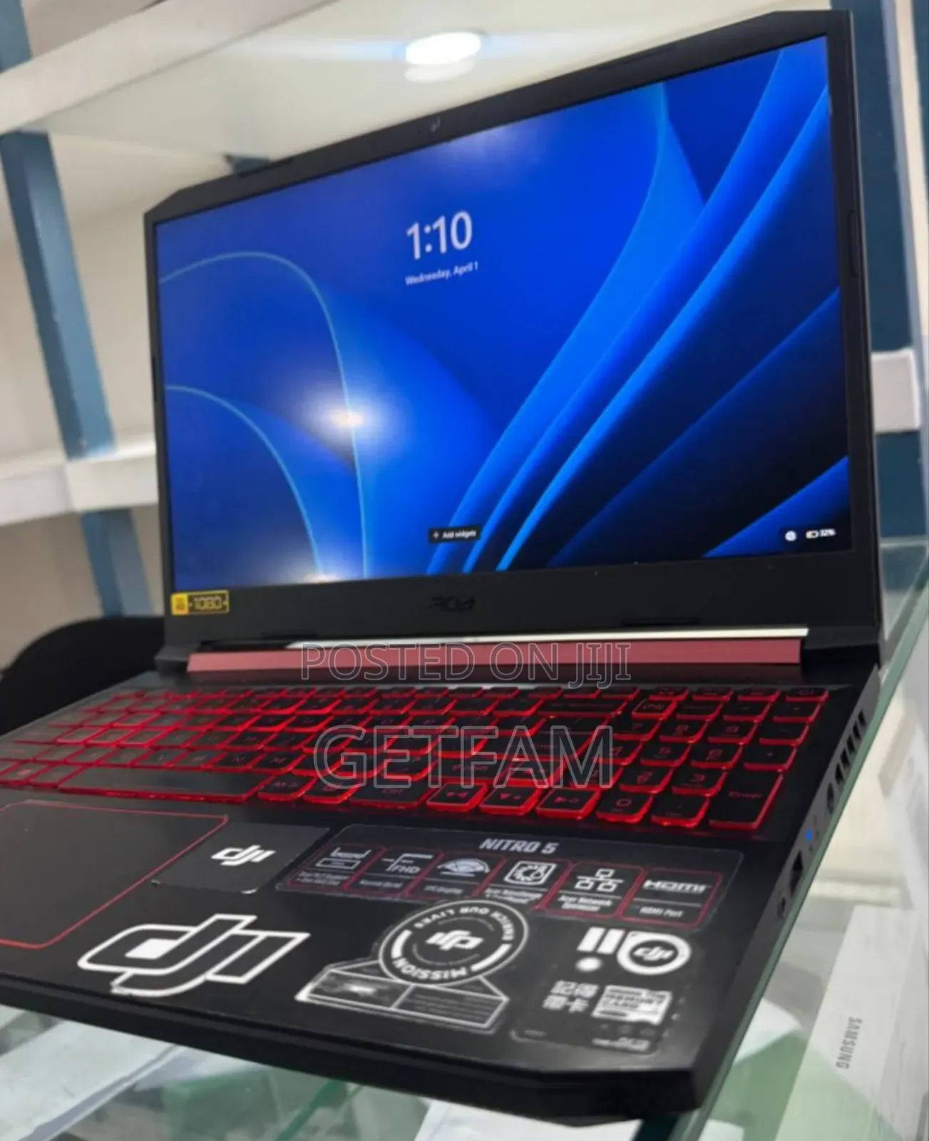 New Laptop Acer Nitro 5 8GB Intel Core i9 SSD 256GB