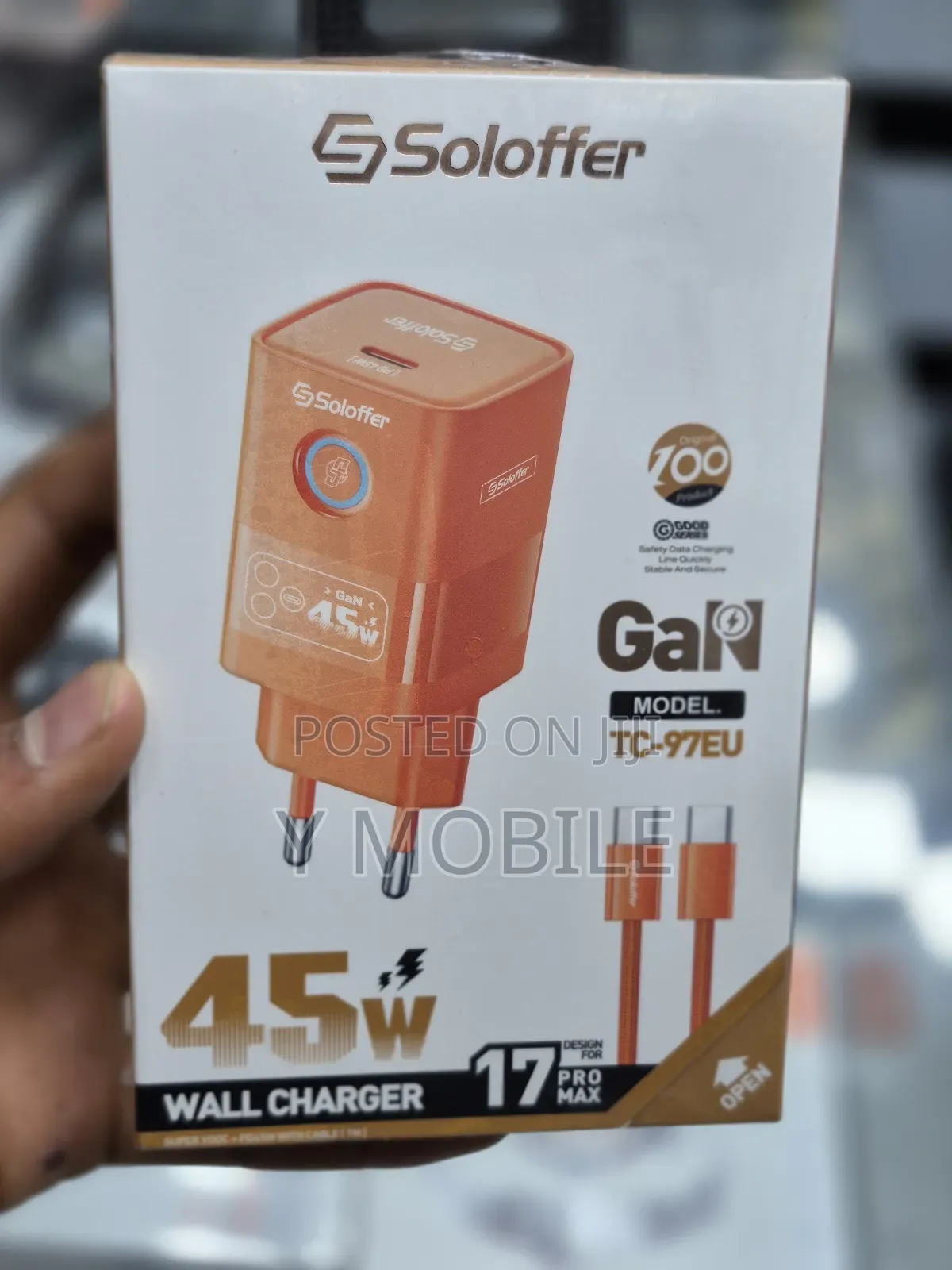 17 Pro Max Orignal Charger