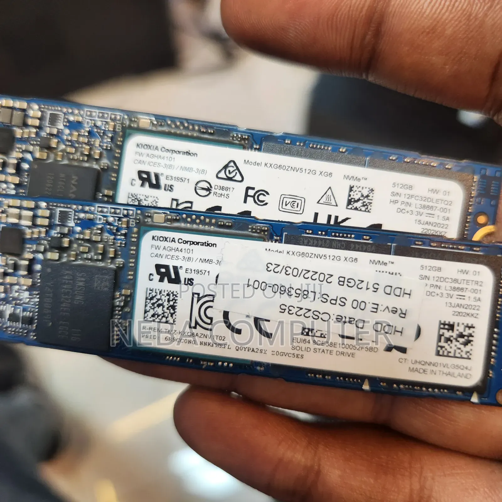512 Nvme Single Cut SSD