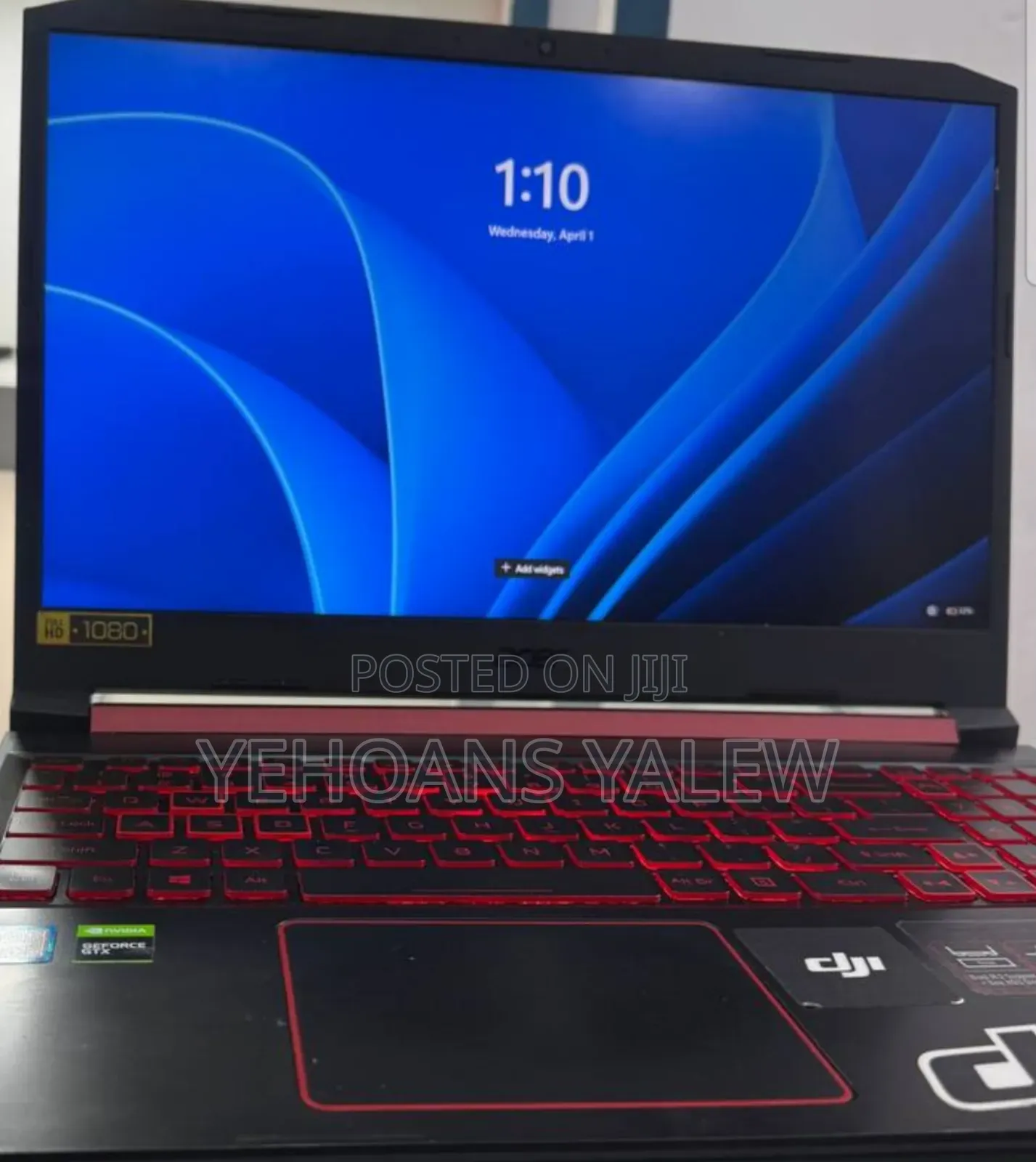 New Laptop Acer Nitro 5 8GB Intel Core i5 SSD 256GB