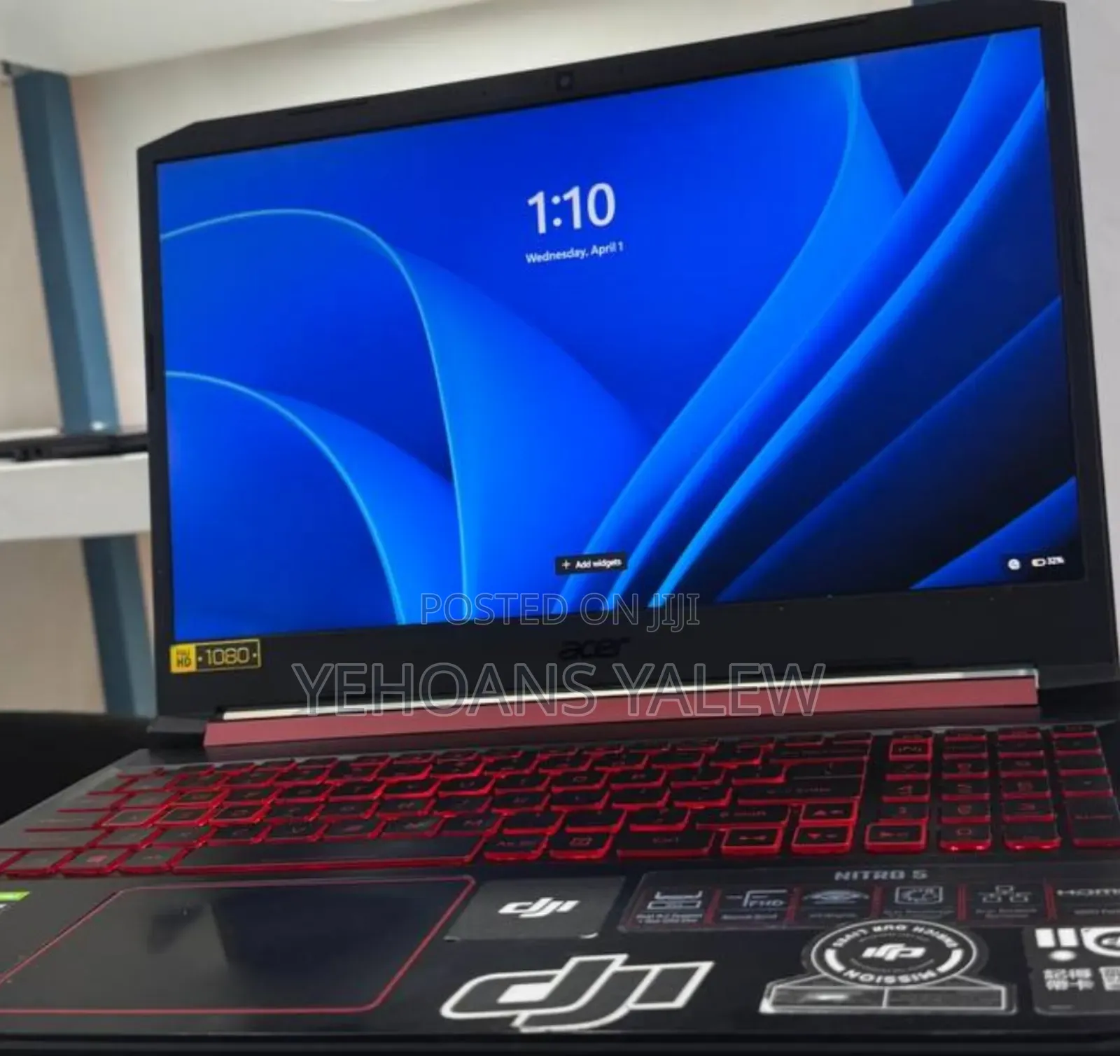 New Laptop Acer Nitro 5 8GB Intel Core i5 SSD 256GB