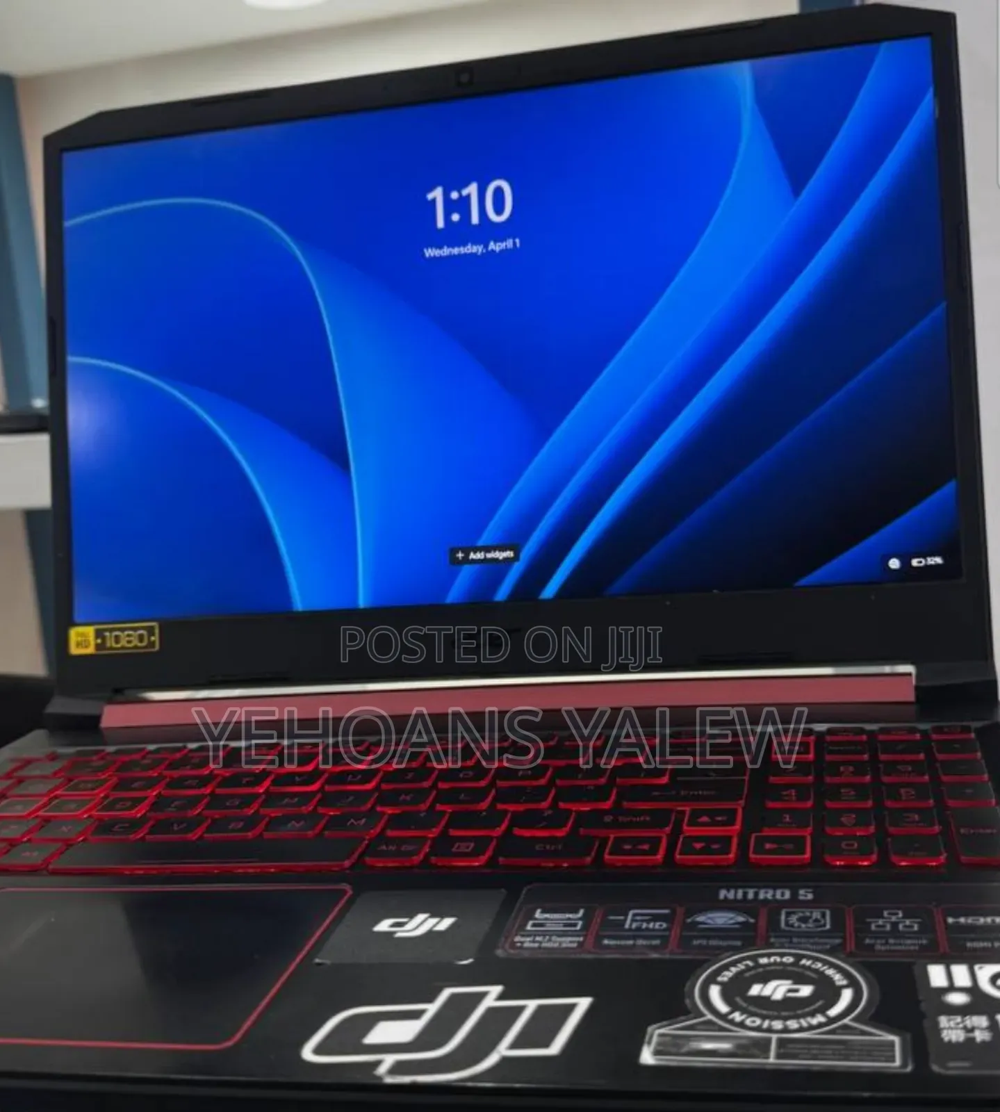 New Laptop Acer Nitro 5 8GB Intel Core i5 SSD 256GB