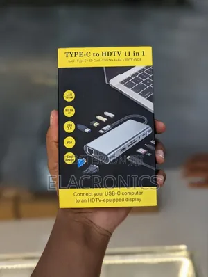 11in 1 Type C Hub Adapter | Hdmi, Vga